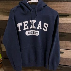 Texas navy blue hoodie